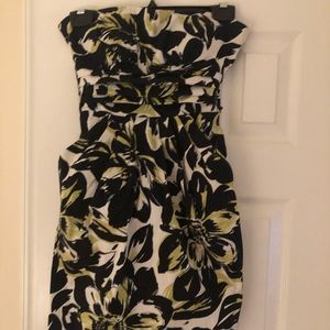 Snap floral dress
